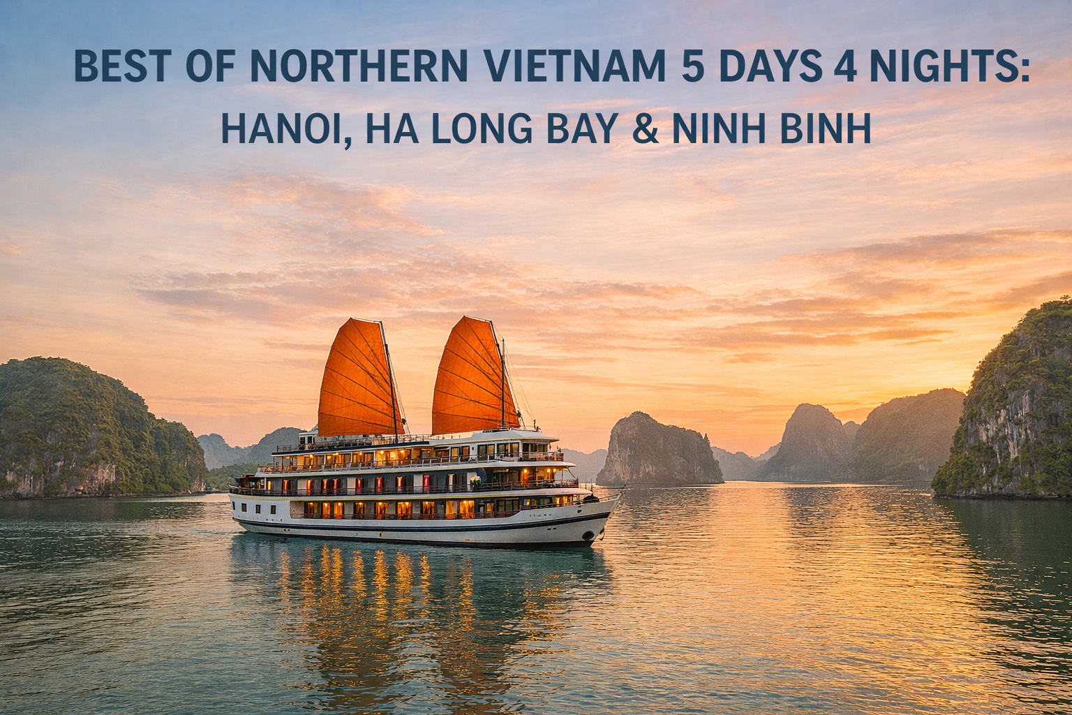 Best of Vietnam 5 Days 4 Nights: Hanoi, Ha Long Bay & Ninh Binh