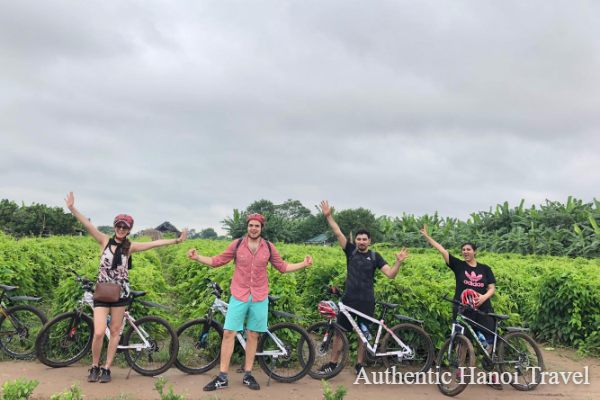 Hanoi Biking Tour : City Sights & Countryside 3,5 Hours Combo