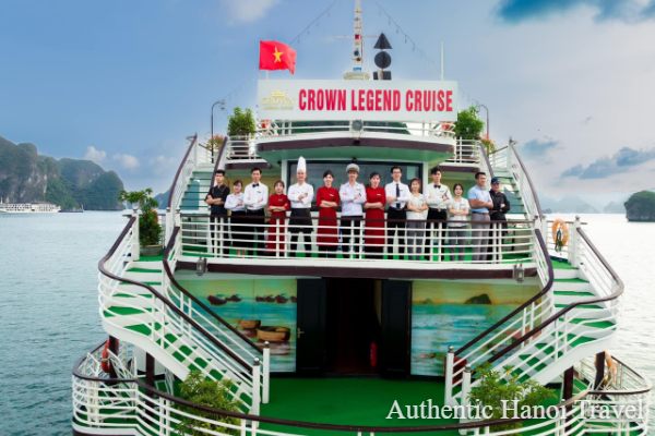 Crown Legend Halong Bay Overnight Cruise (2D1N or 3D2N Cruise)