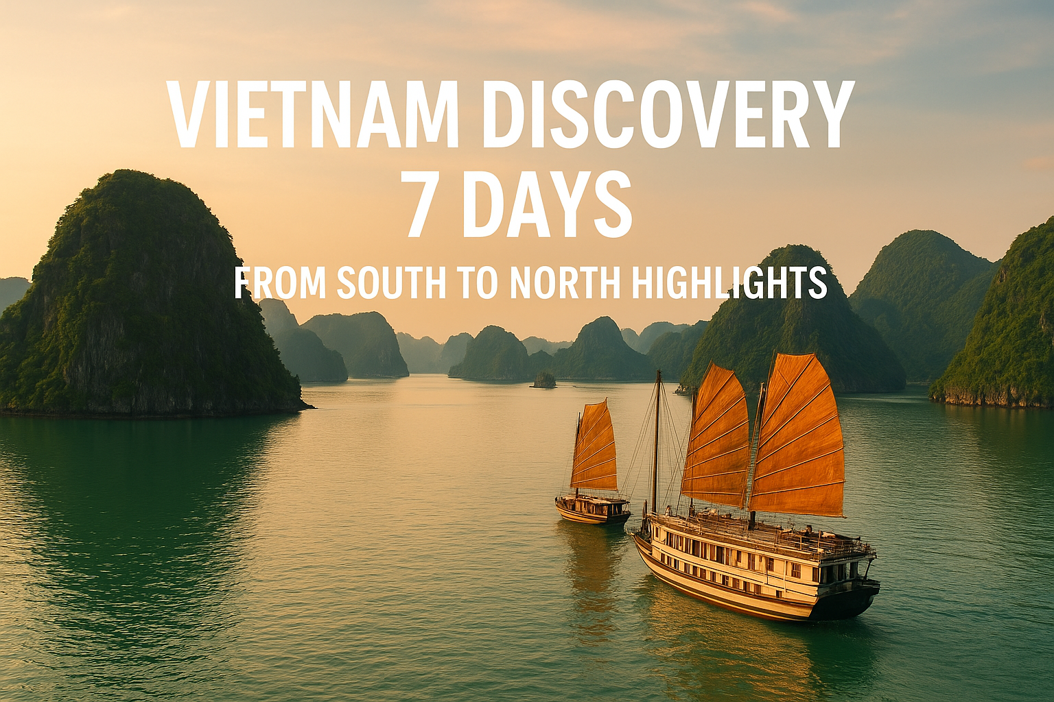 Vietnam Discovery 7 Days – From South to North Highlights